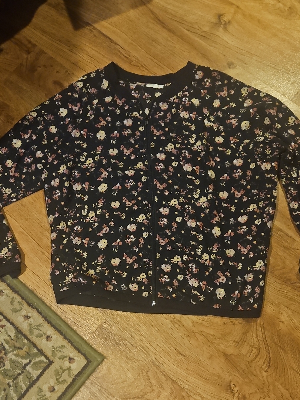 Maurices Floral Jacket Size 2 (2X)